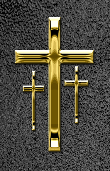 DMC 425 517 GD BK 3 Cross Gold Black PROOF